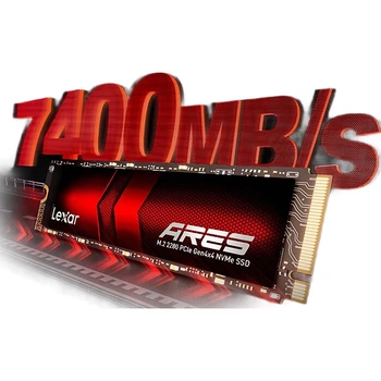 SSD-накопитель Lexar Ares 1 ТБ M.2 NVMe PCIe 4.0 x4, TLC NAND, для игрового ПК