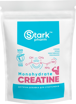 Креатин Stark Pharm Creatine 500 г без вкусовых добавок дой-пак (23451) (4829888000836)