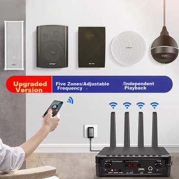 Комплект колонок SAST K54 настенных активных с Bluetooth для системы оповещения