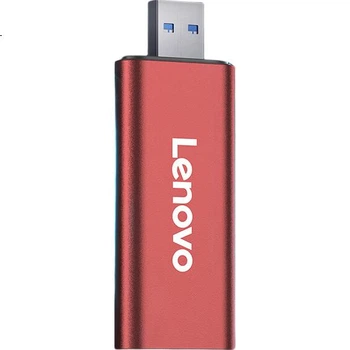 Портативний твердотільний накопичувач Lenovo (PSSD) 128 ГБ, інтерфейс USB 3.1, серія ZX1Mini, червоний