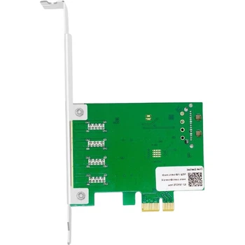 EB-LINK Настольная плата расширения PCI-E на USB 3.0 с чипом Renesas (NEC), поддерживает компьютеры в компактных корпусах, внутренняя четырехпортовая USB-плата-концентратор, не требует блока питания.