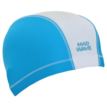 Шапочка для плавания M-D Lycra DUOTONE (нейлон, лайкра, Голубой) (M052702_Голубой)