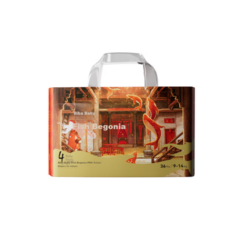 Подгузники-трусики Bibabaobei Da Yu Hai Tang Pro L (9-14 кг), 36 шт