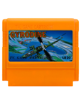 Гра RMC Famicom Dendy Gyrodine 90х TV Game Англійська Версія Тільки Картридж Б/У