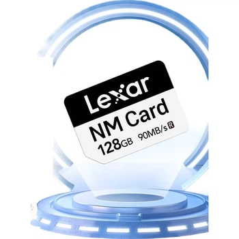 Карта памяти Lexar 128 ГБ NM (NM CARD) для телефонов и планшетов Huawei Honor, совместима с сериями Mate/nova/P, обеспечивает быструю съемку и хранение данных.