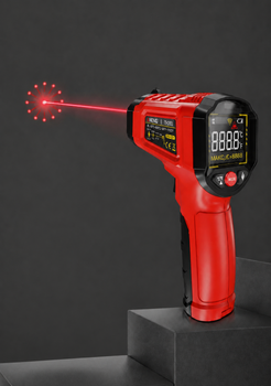 Инфракрасный пирометр ANENG TH203 бесконтактный термометр -50…+600°C