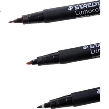 Маркеры STAEDTLER на масляной основе, водостойкие, быстросохнущие, 1,0 мм, для детского творчества, гравировки на дисках, офисные принадлежности, набор из 4 цветов 317WP4