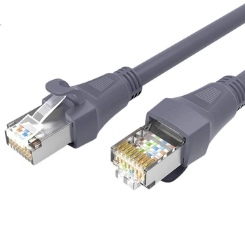 Патч-корд Choseal CT600A Cat 6 екранований 1 Гбіт/с 20 м Сірий (CT600AT20)