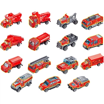 Набор машинок BAOLE STAR TOYS «Пожарная техника» из металла, для мальчиков 3-6 лет