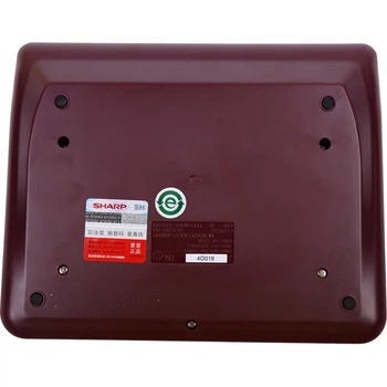 Офисный калькулятор SHARP EL-2135, красный.