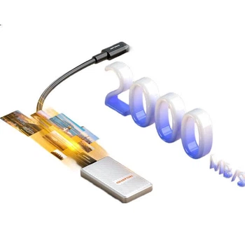 Портативний твердотільний накопичувач TECLAST (PSSD) на 1 ТБ, інтерфейс Type-C, пряме підключення USB 3.2 до телефону, портативний зовнішній жорсткий диск для комп'ютера, 2000 МБ/с
