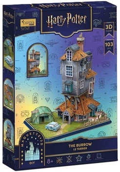 Puzzle 3D CubicFun Harry Potter Nora 103 elementów 540309 03090 (3301045403090)
