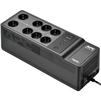 Источник бесперебойного питания ИБП APC Back UPS 1050VA/600W USB charging port USB 6+2 Schuko Black (BE1050G2-GR)