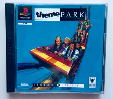 Диск для PlayStation 1 - Theme Park, англійська версія, Б/В