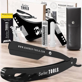 Набор для бритья Barbers Tools опасная бритв Barbers Tools со сменными лезвиями