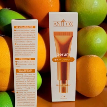 Сыворотка для лица Deliplus Anti Ox Serum Iluminador с витамином C 15% 30 мл