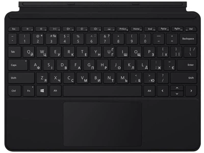 Клавиатура беспроводная Microsoft для Surface Go 4 Type Cover, UKR/ENG Black (KCN-00023)