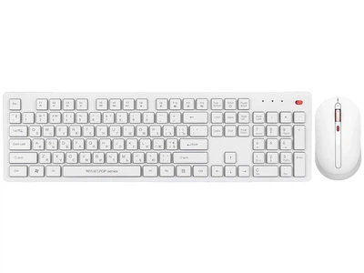 Клавіатура + миша бездротова Xiaomi MiiiW Keyboard and Mouse Combo Gen 3 PB03 White (MW24PB03) UA