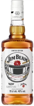 Виски бурбон Jim Beam White Cadillac F1 0.7 л 40% (5010278100826U)