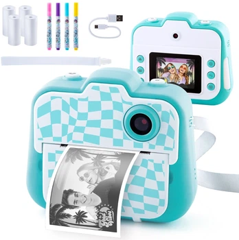 Aparat natychmiastowy dziecięcy Creator Instant Camera Turkusowy 2620001 (6418859077977)
