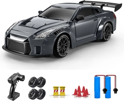 RC дрифт авто 1:24 4WD 20 км/год 2 акумулятори світло керування Generic