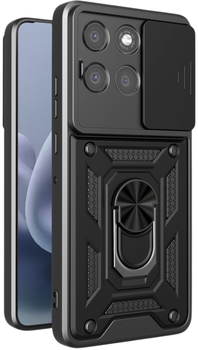 Чохол для смартфона Motorola Moto G86 Power BeCover Military Black (BC_716111)