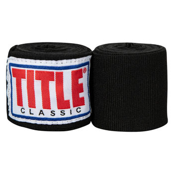 Бинти для боксу TITLE Classic Advanced 108" V2 Black 2,75 м.