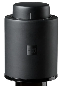 Стопор для вина Xiaomi HuoHou Vacuum Stopper Black HU0075
