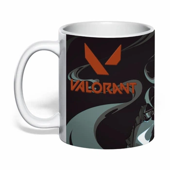 Чашка з друком "Valorant/Валорант" №4 (колір білий) (46263)