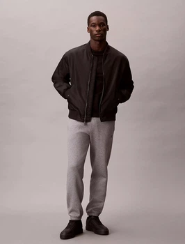 Мужские джоггеры на флисе Calvin Klein спортивные штаны 1159862544 (Серый XXL)