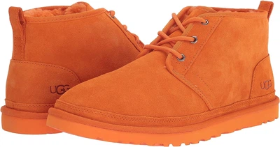 Мужские замшевые ботинки UGG на меху 1159787530 (Оранжевый, 52)