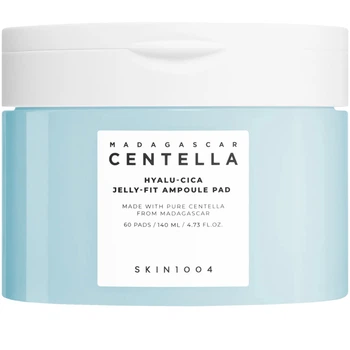 Гиалуроновые ампульные пады для лица SKIN1004 Hyalu-Cica Jelly-Fit Ampoule Pad, 60 шт