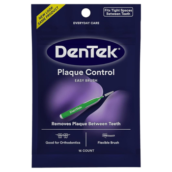 Міжзубні щітки DenTek Plaque Control для вузьких проміжків, 16 шт