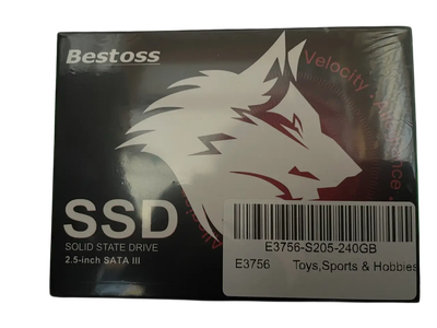 SSD накопитель Bestoss S201 240GB 2.5″ SATA III 550/540 МБ/с новый для ноутбука и компьютера