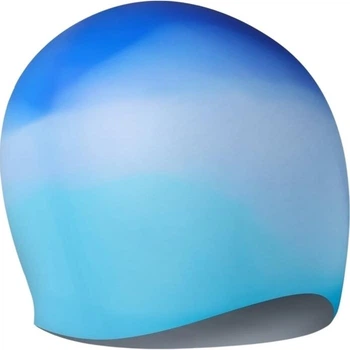 Шапочка для плавания Speedo MULTI COLOUR SILC CAP AU сине-голубая 8-0616915334