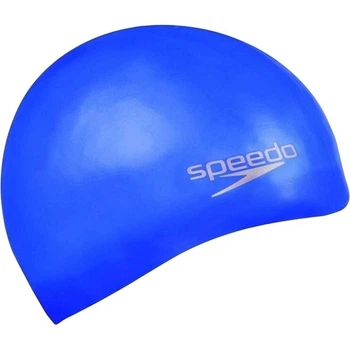 Шапочка для плавания Speedo PLAIN MOULDED SILICONE CAP AU синяя 8-709842610