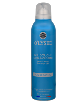 Очищающая гель-пена для душа O'LYSEE Bois de Santal extra foaming shower gel 200 мл