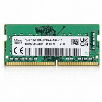 Оперативна пам'ять SODIMM 16GB DDR4 3200MHz Hynix HMAA2GS6CJR8N-XN б/в hmaa2gs6cjr8n-xn
