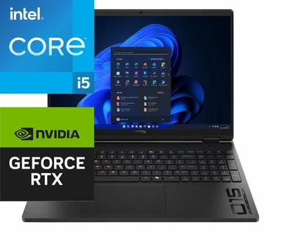 Ноутбук (2026) for gaming HyperX OMEN 15 Core i5-14500HX/ 16GB/ 512GB/ RTX5060 / 15.3" 180Hz