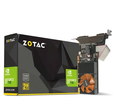 Видеокарта Zotac GeForce GT 710 2GB DDR3 (ZT-71310-10L) EU