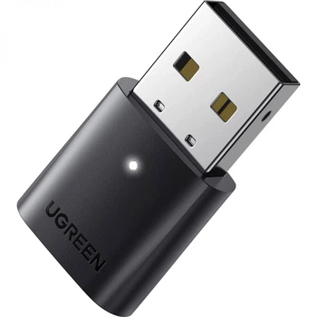 Адаптер USB Bluetooth 5.0 UGREEN CM390 чорний пластик