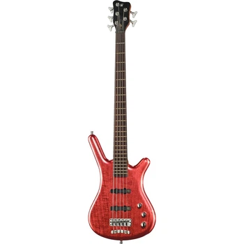 Бас-гитара Warwick Teambuilt Pro Series Corvette Ash 5-String A/A Burgundy Red Transparent Satin [170217]