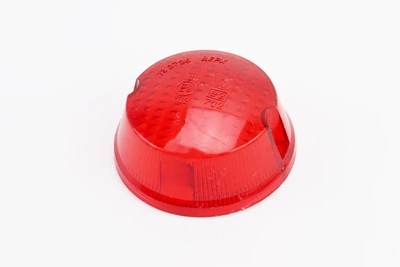 Стекло поворотников, красное "низкое" для мотоцикла МТ, УРАЛ, К-750