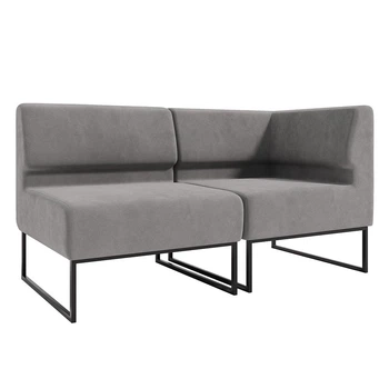 Модульний диван Lounge 154×77×83 см Stone Grey