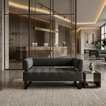 Диван Office Soft Graphite 155×65×75 см