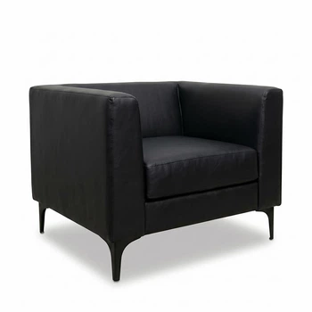 Диван Morgan 90×77×70 см екошкіра Deep Black
