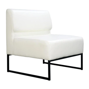 Модульний диван Lounge 77×77×83 см екошкіра Cloud White