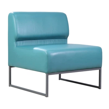 Модульний диван Lounge 77×77×83 см екошкіра Ocean Blue