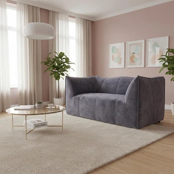 Диван Lotos Deep Graphite 172×87×82 см
