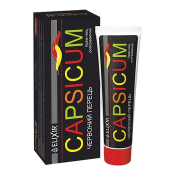 Крем-гель CAPSICUM Червоний перець Eliksir 75 мл (3145812382)
